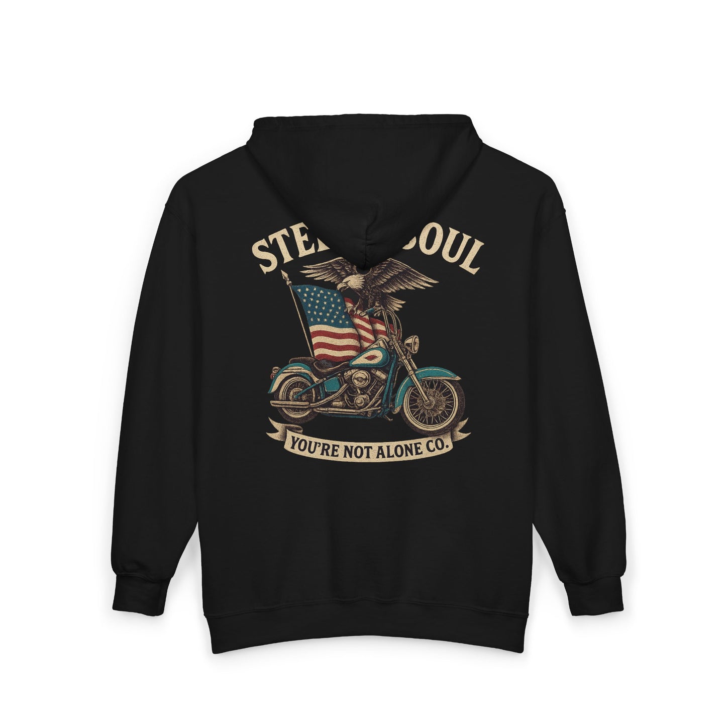 Steel & Soul Full Zip Up Hoodie