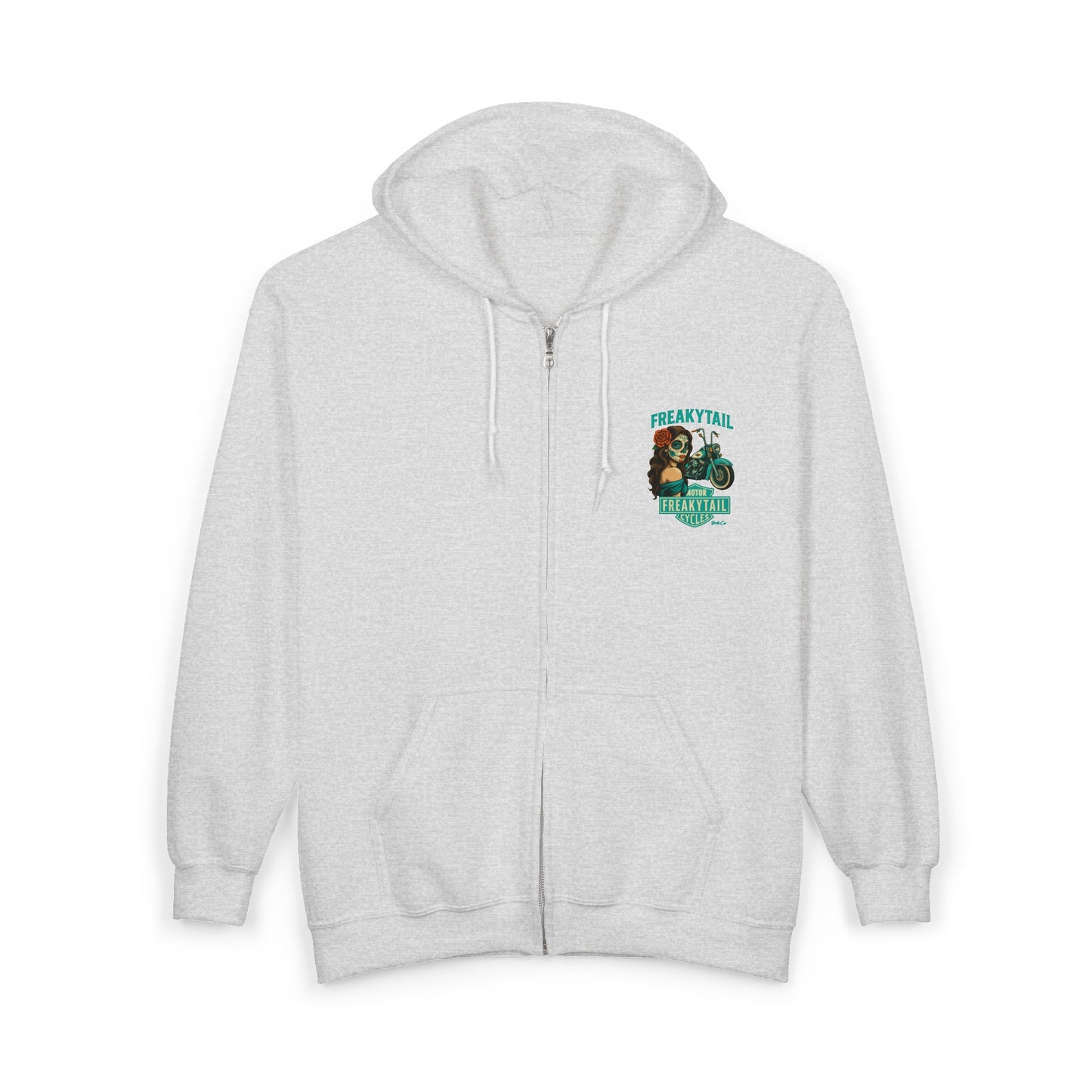 YNA x FREAKYTAIL Dias De Los Muertos  Full Zip Up Hoodie