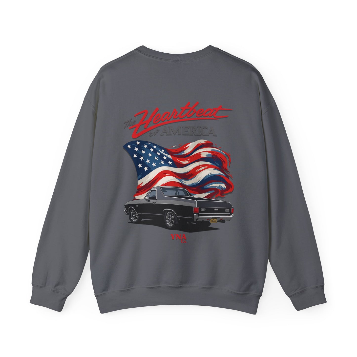 The Heartbeat of America II Crewneck Sweatshirt