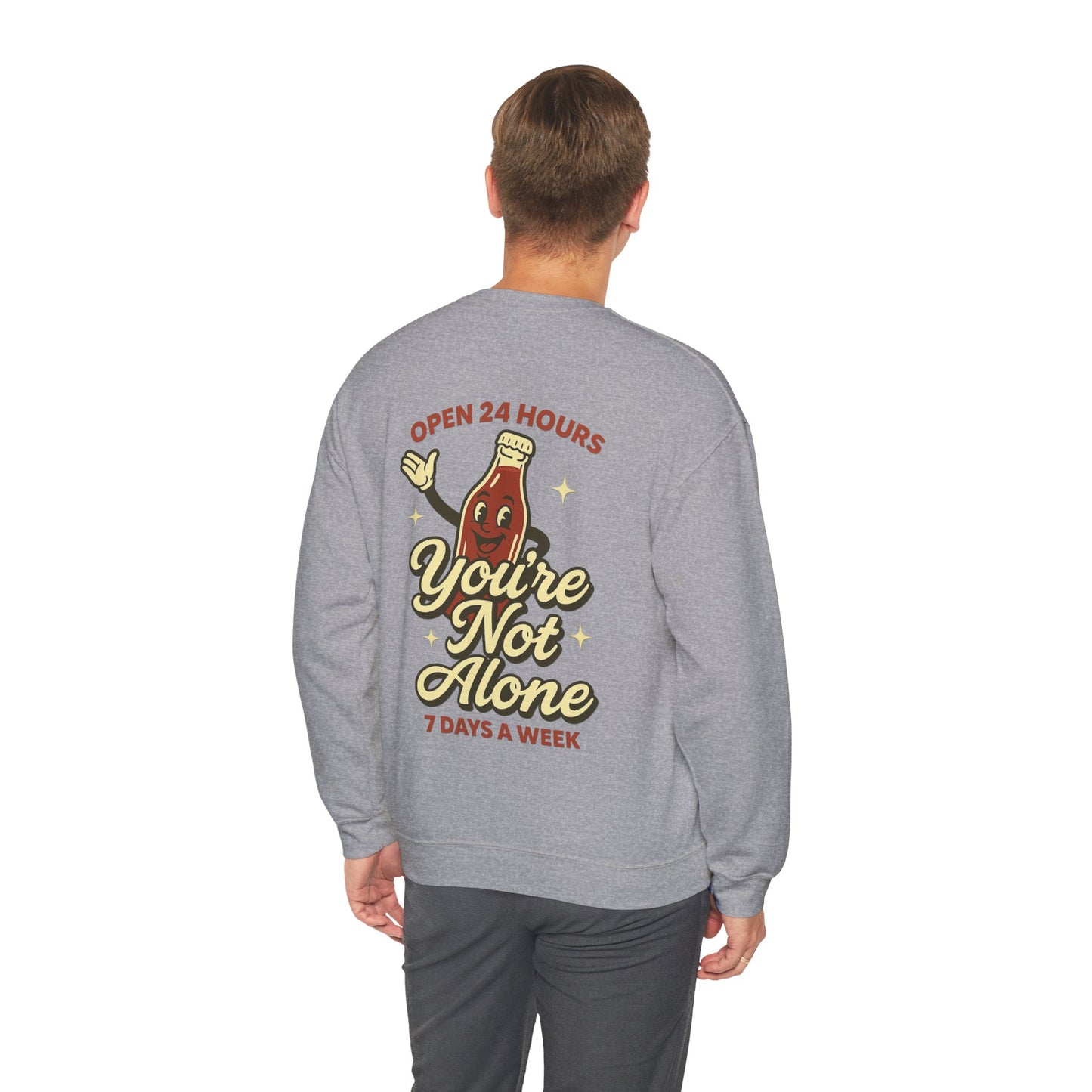 Open 24 Hours Crewneck Sweatshirt - Soda Pop Edition