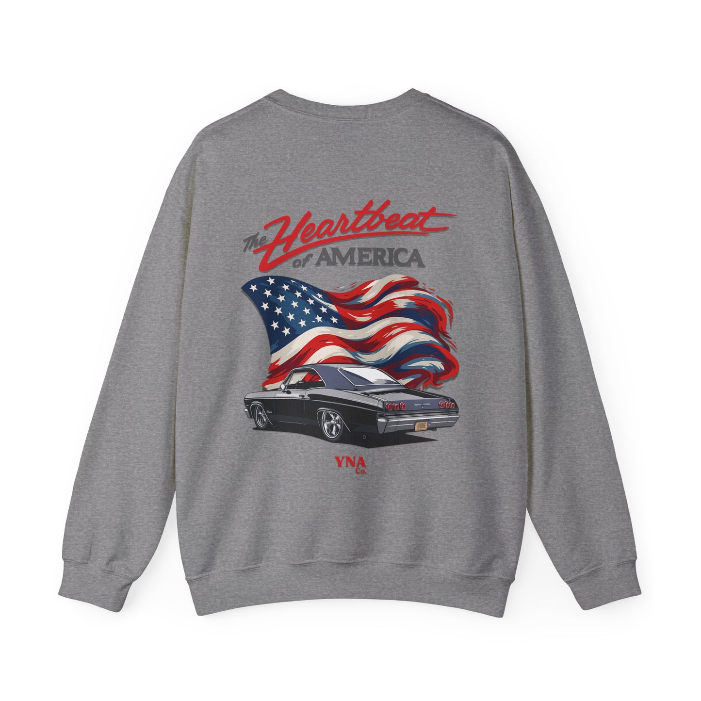 The Heartbeat of America Crewneck Sweatshirt