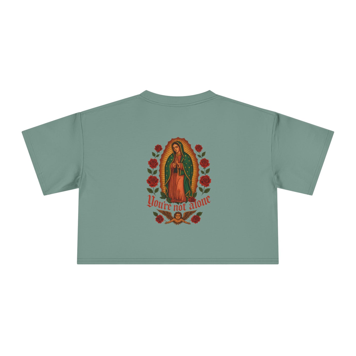 Lady of Guadalupe Women's Crop Tee