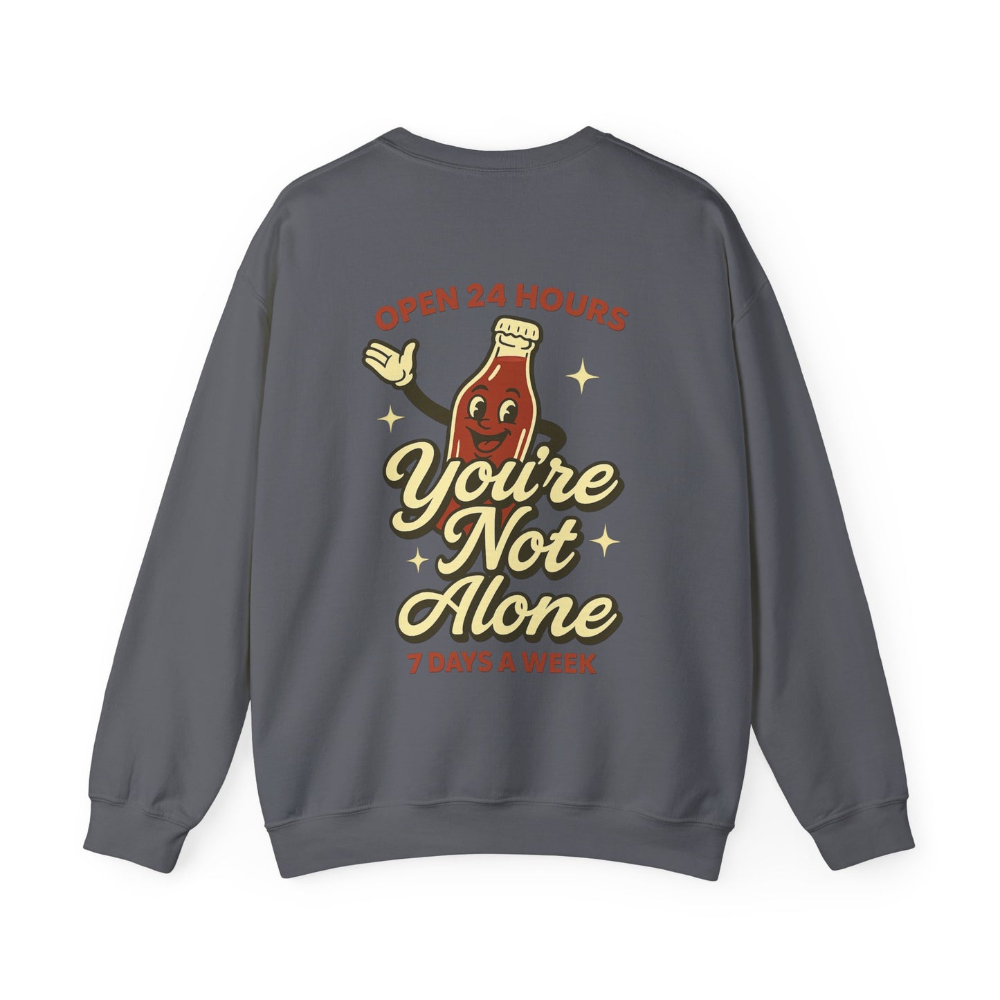 Open 24 Hours Crewneck Sweatshirt - Soda Pop Edition