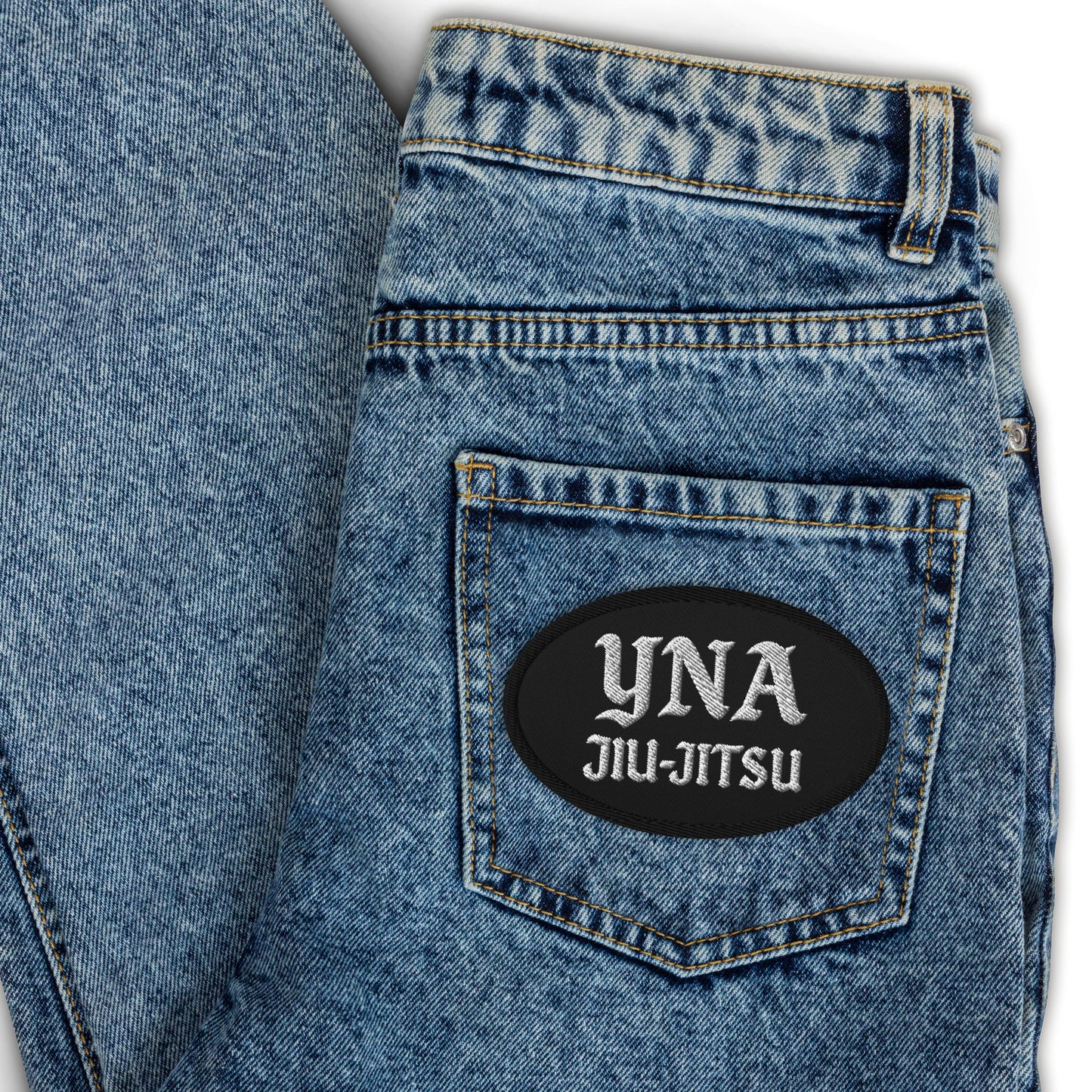 YNA JIU-JITSU Patch – Embroidered Emblem for Gi, Gear & More