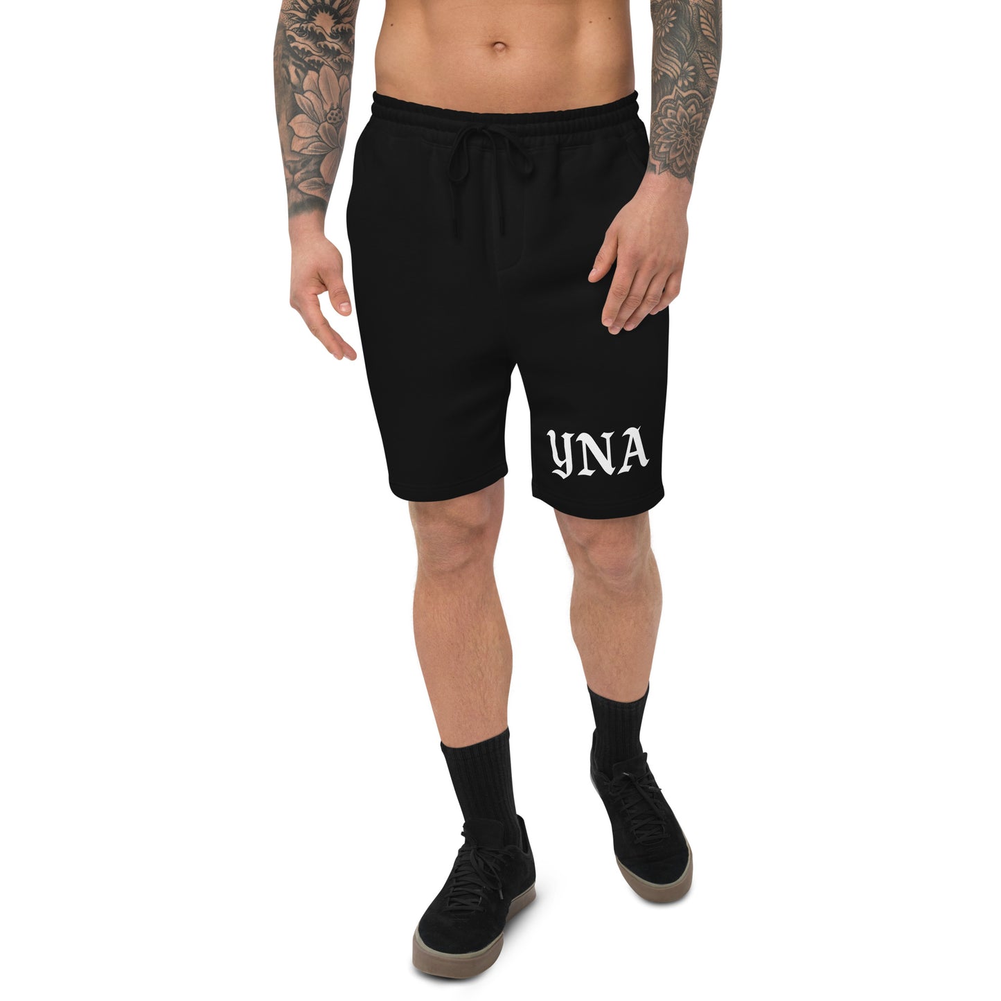 YNA Men's fleece shorts